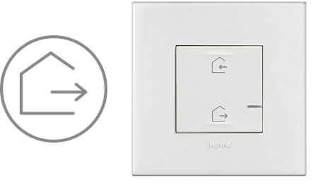 Arteor with Netatmo scénario départ/arrivée