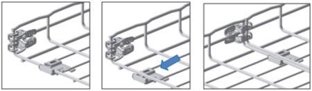 chemin de câbles en fil rapide et auto, solution pour industries et distribution d'energie