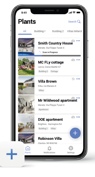Project App für ein Smart Home