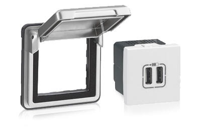 schalter USB-Funktion Mosaic 